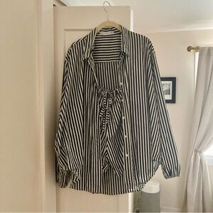 Faithfull the Brand Lined Pajama Set